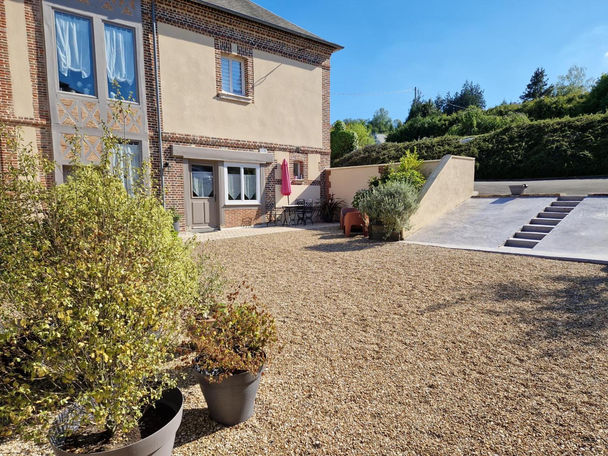 La Cour Apartment Honfleur Exterior foto